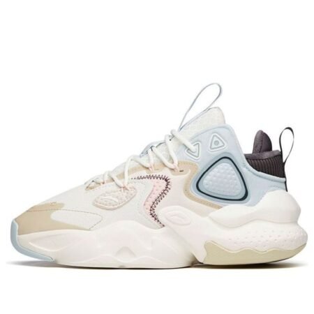 (WMNS) ANTA Baodao Wai Feng 2 Mid 'White Blue' 122148901-1