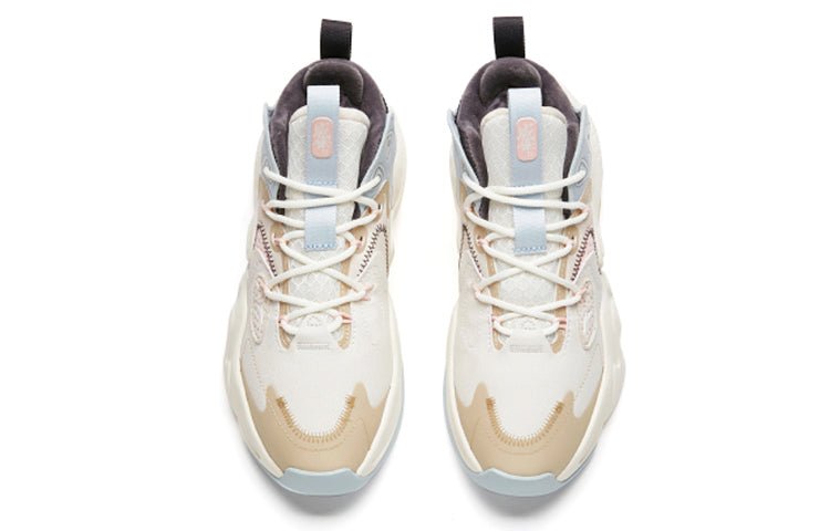 (WMNS) ANTA Baodao Wai Feng 2 Mid 'White Blue' 122148901-1 - Image 3