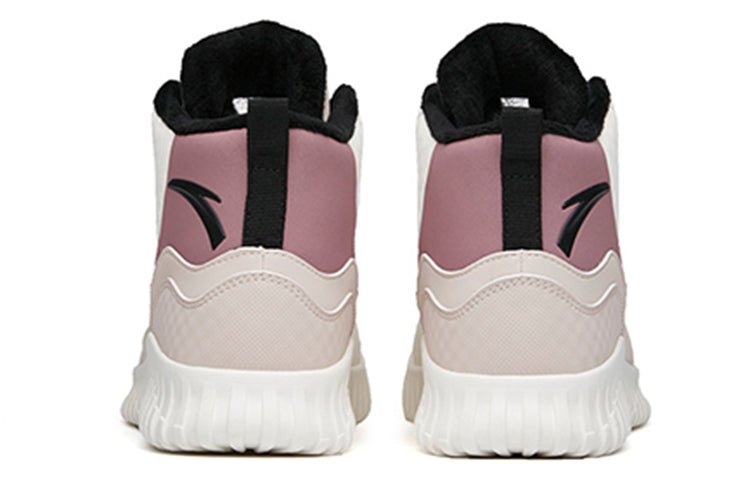 (WMNS) ANTA Life Series Sneakers High 'Grey White Purple' 122148903-2 - Image 4