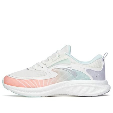 (WMNS) ANTA Running Series Sneakers 'White Orange Blue' 122215552-3
