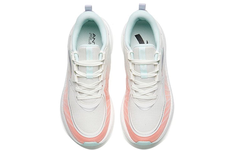 (WMNS) ANTA Running Series Sneakers 'White Orange Blue' 122215552-3 - Image 4