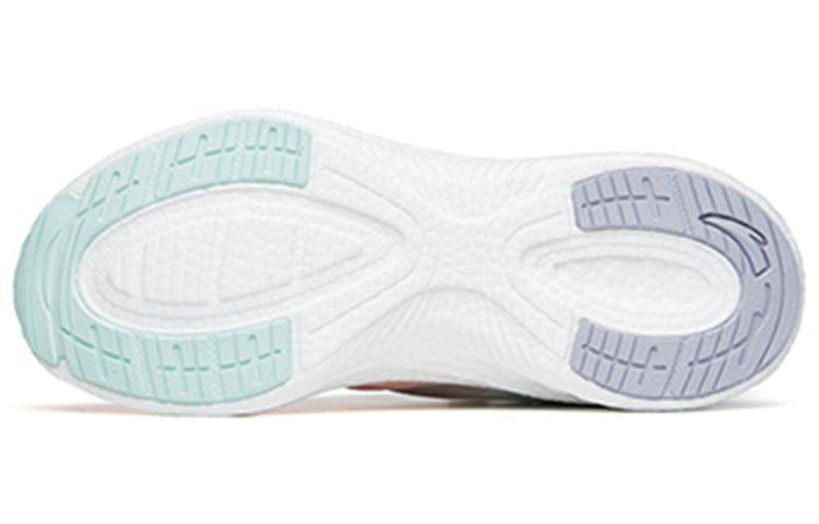 (WMNS) ANTA Running Series Sneakers 'White Orange Blue' 122215552-3 - Image 6