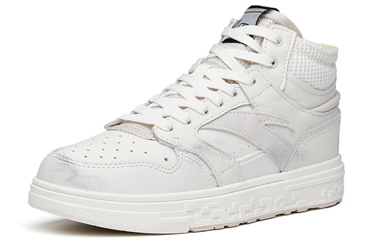 (WMNS) ANTA Streetball Mid 'White Grey' 122218052-2 - Image 2