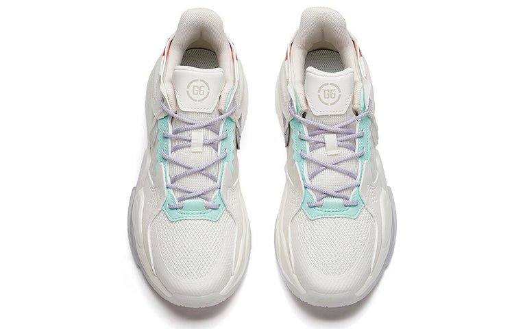 (WMNS) ANTA Life Series Sneakers 'White Purple Green' 122218083-2 - Image 3