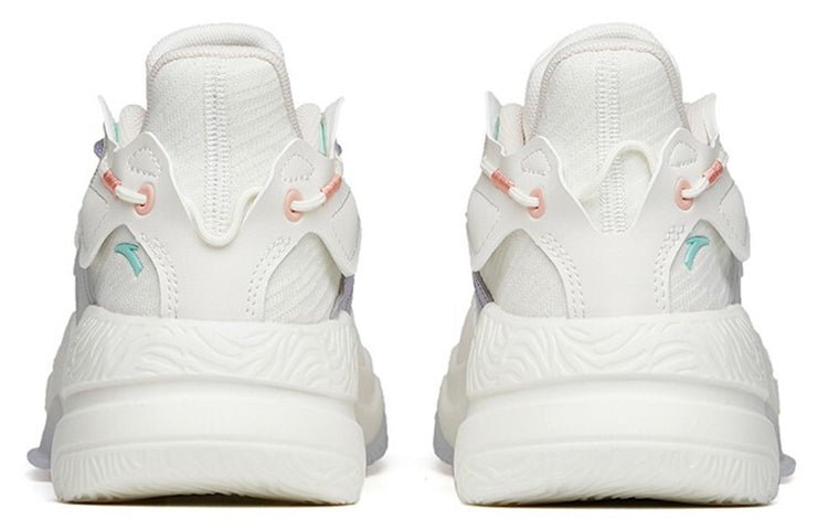 (WMNS) ANTA Life Series Sneakers 'White Purple Green' 122218083-2 - Image 4