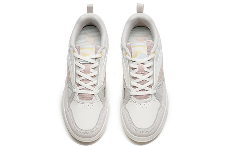 (WMNS) ANTA Life Series Sneakers 'White Pink Grey' 122218085-2 - Image 4