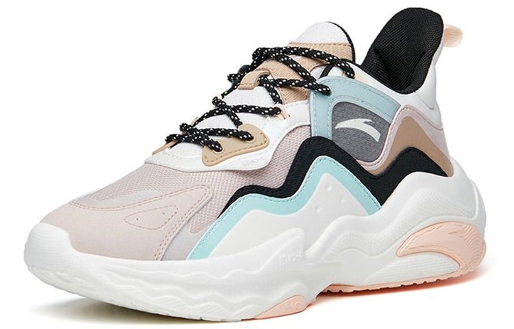 (WMNS) ANTA Mix4 Low 'Grey White Black' 122218812-4 - Image 2