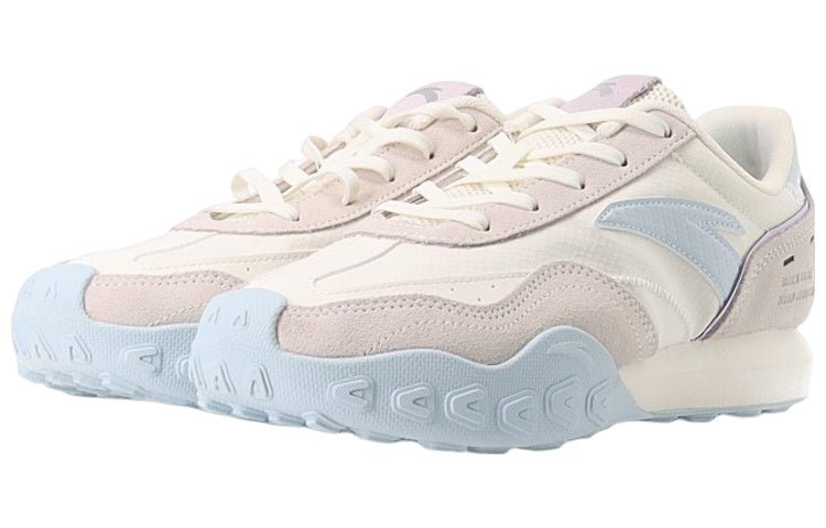 (WMNS) ANTA Life Series Sneakers 'White Blue' 122218856-4 - Image 3