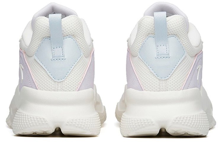 (WMNS) ANTA Life Collection Leather 'White Lilac Blue' 122218860-5 - Image 4