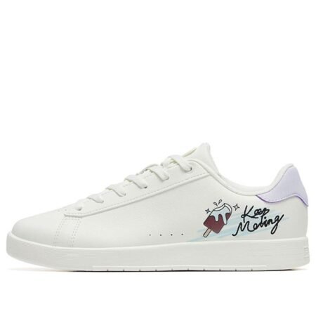(WMNS) ANTA Life Series Sneakers  'White Purple' 122228065S-1