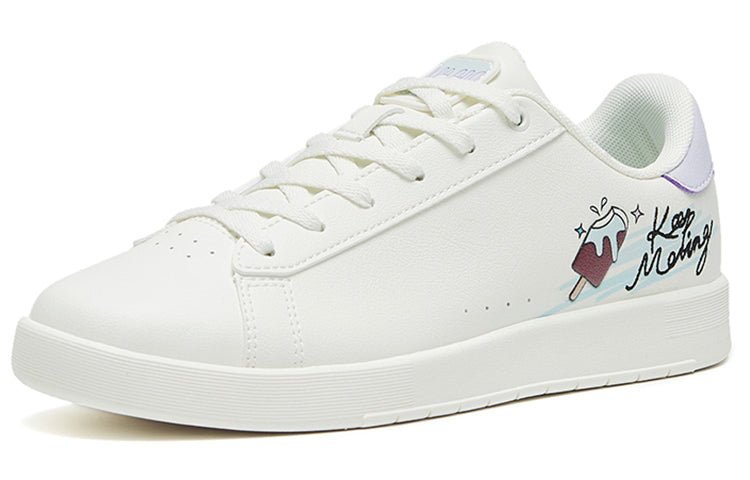 (WMNS) ANTA Life Series Sneakers  'White Purple' 122228065S-1 - Image 2