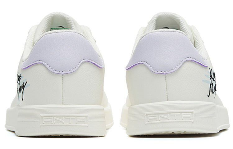 (WMNS) ANTA Life Series Sneakers  'White Purple' 122228065S-1 - Image 4