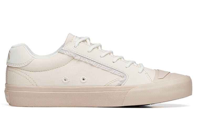 (WMNS) ANTA Life Series Sneakers  Canvas 'Grey Pink' 122228077S-4 - Image 2