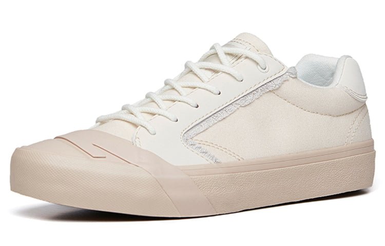 (WMNS) ANTA Life Series Sneakers  Canvas 'Grey Pink' 122228077S-4 - Image 3