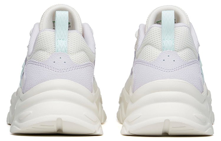 (WMNS) ANTA Life Series Sneakers 'White Purple Blue' 122228891-3 - Image 4