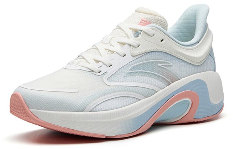 (WMNS) ANTA Running Series Sneakers 'White Blue Red' 122235556-3 - Image 3