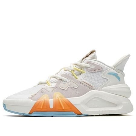 (WMNS) ANTA Badao 4 'White Grey Orange' 122238080-10