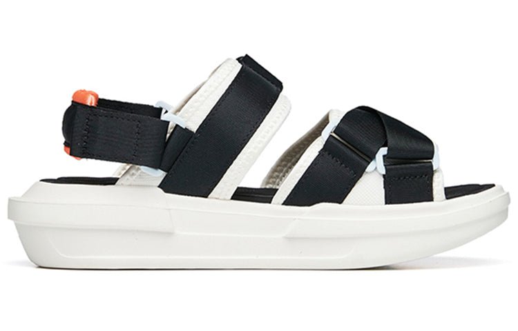 (WMNS) ANTA BaDao Sandals 'Black White Orange' 122238501-2 - Image 2