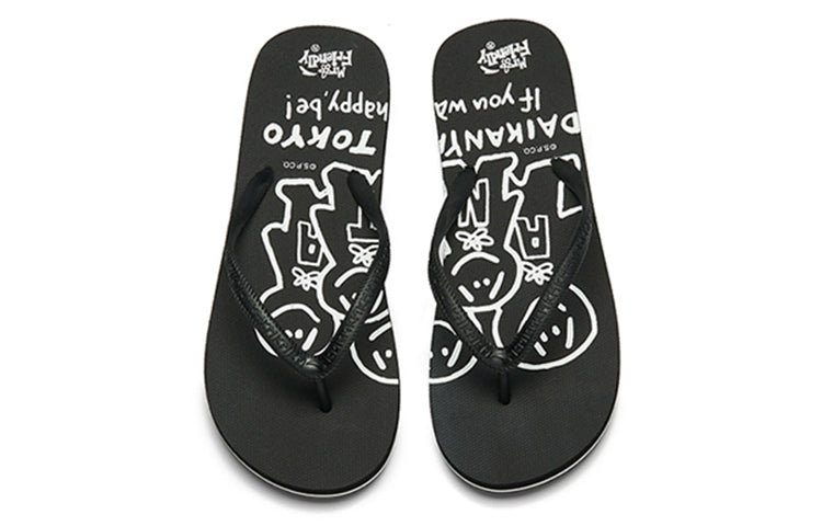 (WMNS) ANTA Cookie Man Slides 'Black' 122238517-1 - Image 4