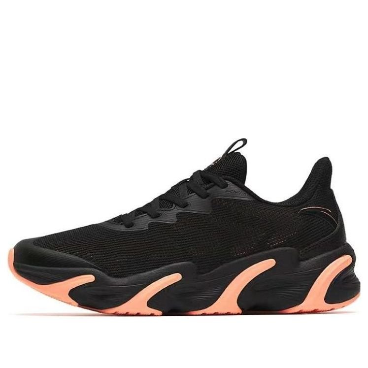 (WMNS) ANTA Keep Moving 'Black Orange' 122245523-1