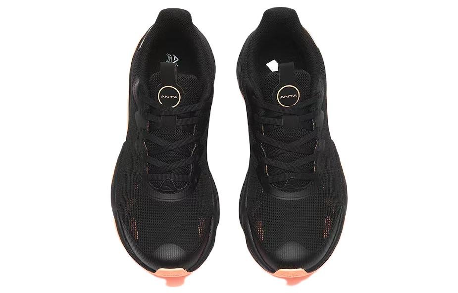 (WMNS) ANTA Keep Moving 'Black Orange' 122245523-1 - Image 3