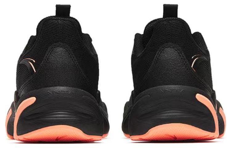 (WMNS) ANTA Keep Moving 'Black Orange' 122245523-1 - Image 4