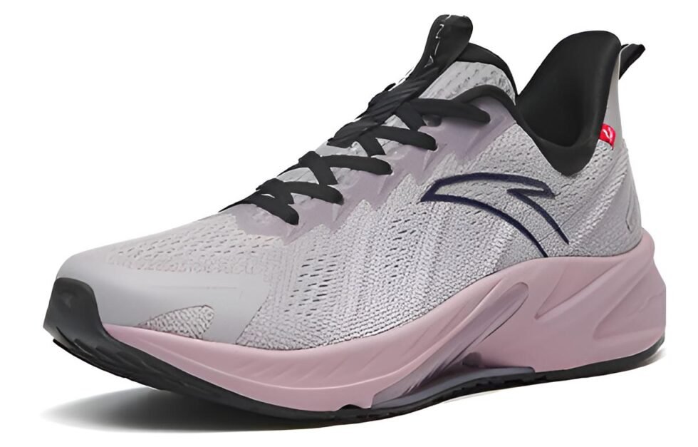 (WMNS) ANTA Rocket 4 'Grey Black Purple' 122245530-6 - Image 2