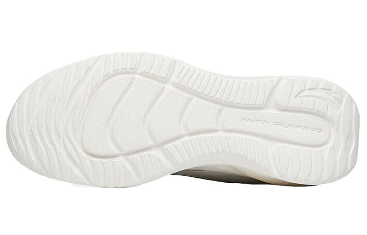 (WMNS) ANTA Running Series Sneakers 'White Beige' 122245571-2 - Image 4