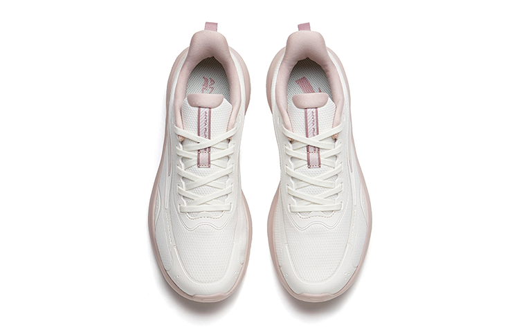 (WMNS) ANTA Running Series Sneakers 'Ivory White' 122245571-3 - Image 3