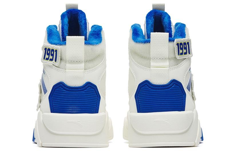 (WMNS) ANTA Flame 3 High 'White Blue' 122248088-10 - Image 4