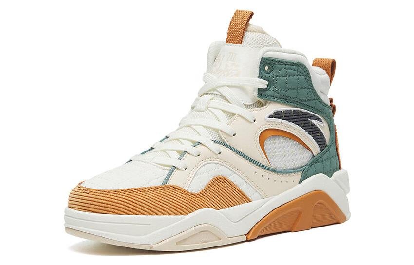 (WMNS) ANTA Flame 3 High 'White Orange Green' 122248088-5 - Image 3