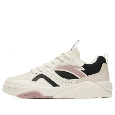 (WMNS) ANTA Flame 3 Low 'Ivory Black Pink' 122248089-2