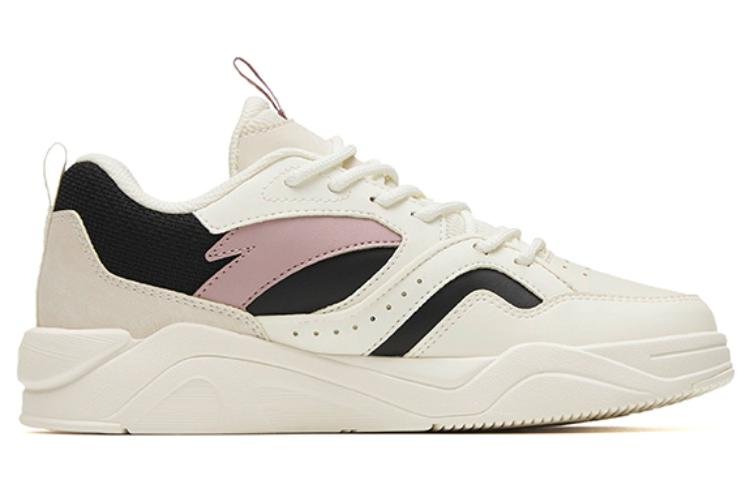 (WMNS) ANTA Flame 3 Low 'Ivory Black Pink' 122248089-2 - Image 2