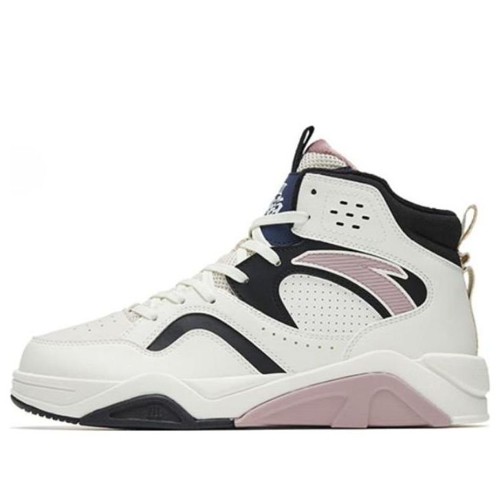 (WMNS) ANTA Flame 3 High 'White Black Mauve' 122248982-2