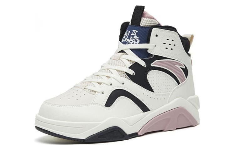 (WMNS) ANTA Flame 3 High 'White Black Mauve' 122248982-2 - Image 3