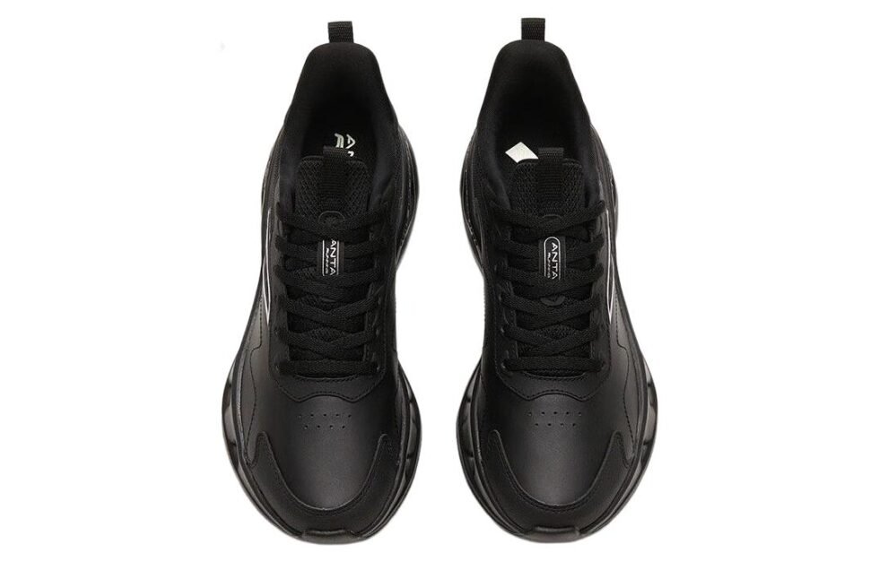(WMNS) ANTA Energy Ring Low 'Black Silver' 122315575-5 - Image 3