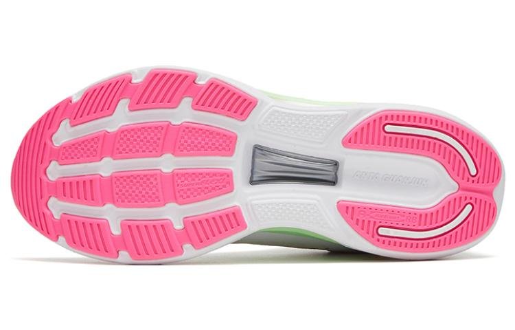 (WMNS) ANTA Running Series Sneakers 'White Green Pink' 122315581A-2 - Image 5