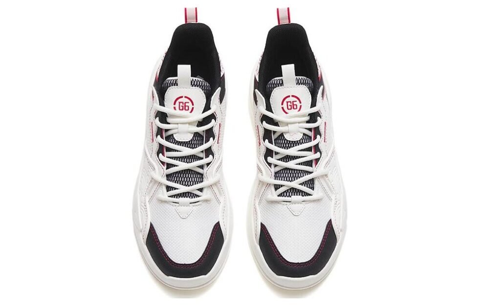 (WMNS) Anta G6 Low 'White Black Red' 122318084-5 - Image 3