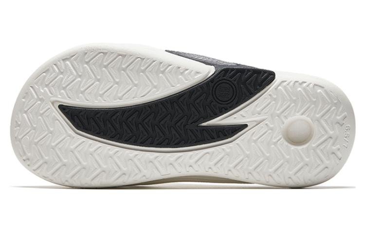 (WMNS) ANTA Nitrogen Slides 'Ivory Black' 122321801-3 - Image 5