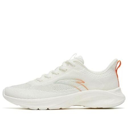 (WMNS) ANTA Running Series Sneakers 'White Orange' 122325576-1