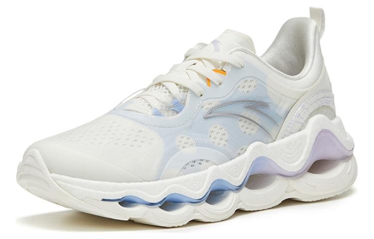 (WMNS) ANTA Running Series Sneakers 'White Blue Purple' 122325581-1 - Image 2