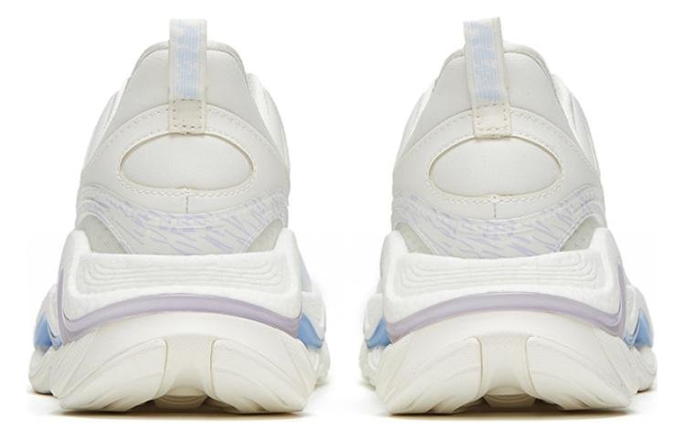 (WMNS) ANTA Running Series Sneakers 'White Blue Purple' 122325581-1 - Image 4