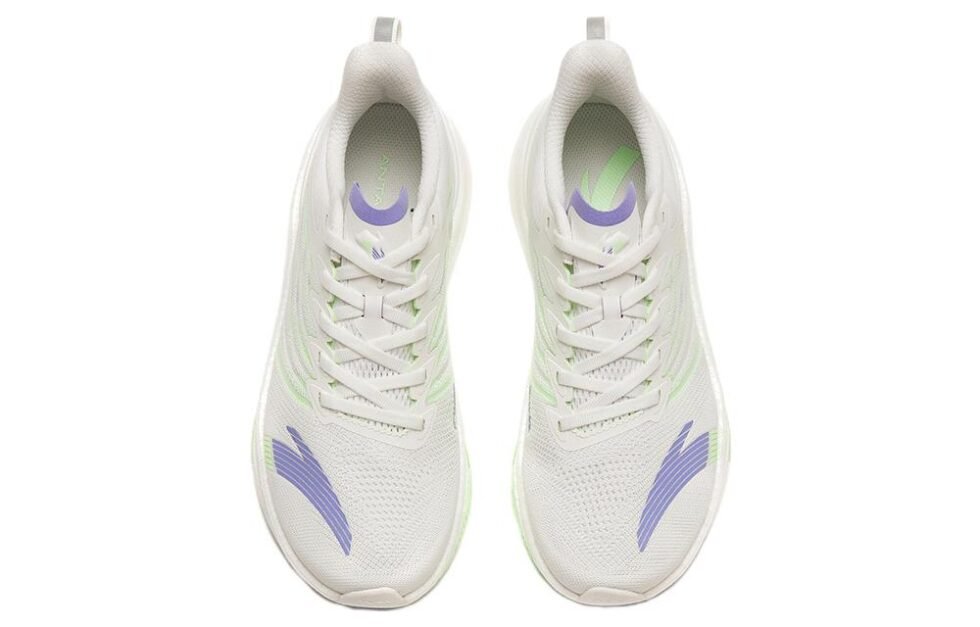(WMNS) ANTA Mach 3 'White Green Purple' 122325583-2 - Image 3