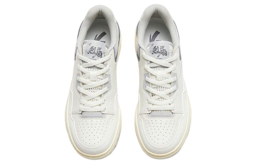 (WMNS) ANTA Flame 4 'White Grey Beige' 122328081-1 - Image 3