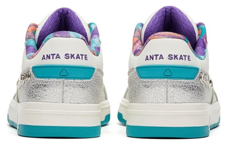 (WMNS) ANTA A-Flashfoam Low 'White Silver' 122329231-1 - Image 4