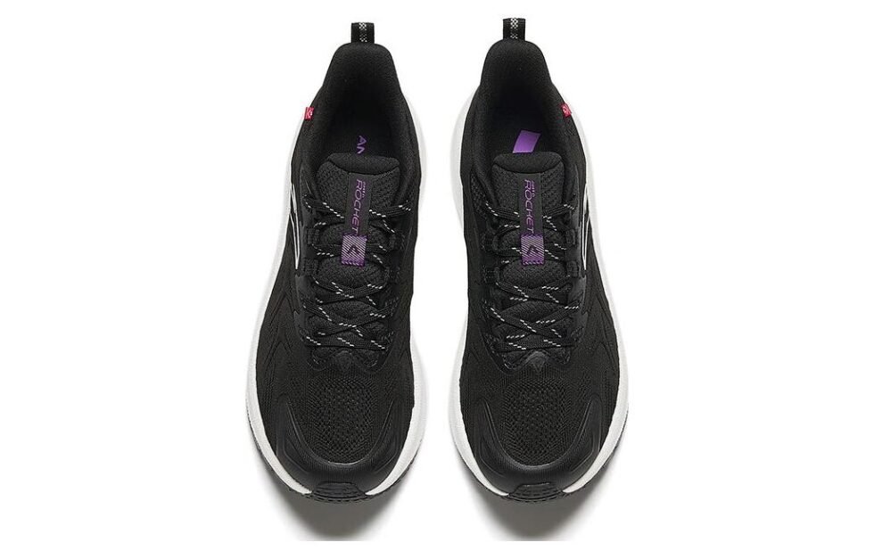 (WMNS) ANTA Rocket 5 'Black White' 122345523-7 - Image 3