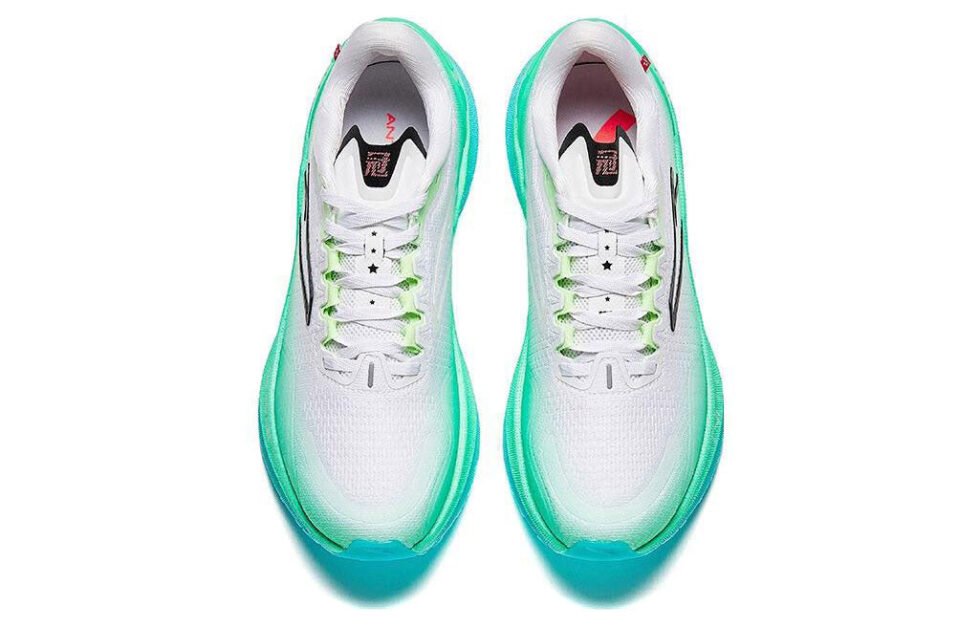 (WMNS) ANTA Champion 2 Pro 'White Green Blue' 122345580S-1 - Image 3