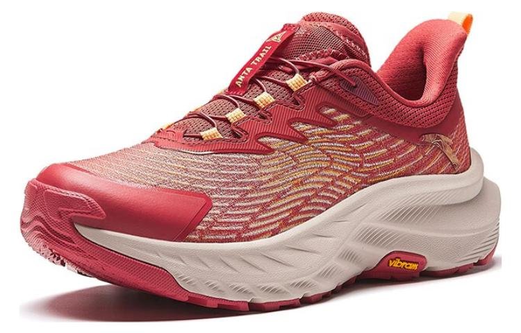 (WMNS) ANTA Running Series Sneakers 'Red' 122345586-2 - Image 2