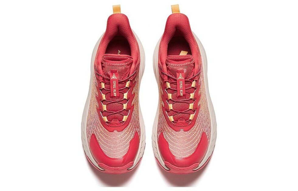 (WMNS) ANTA Running Series Sneakers 'Red' 122345586-2 - Image 3