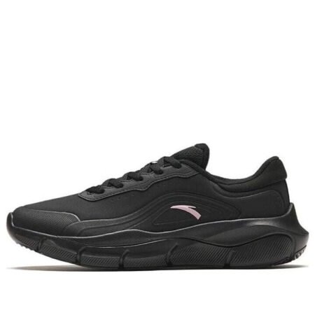 (WMNS) ANTA Running Series Sneakers 'Black Pink' 122347790-6